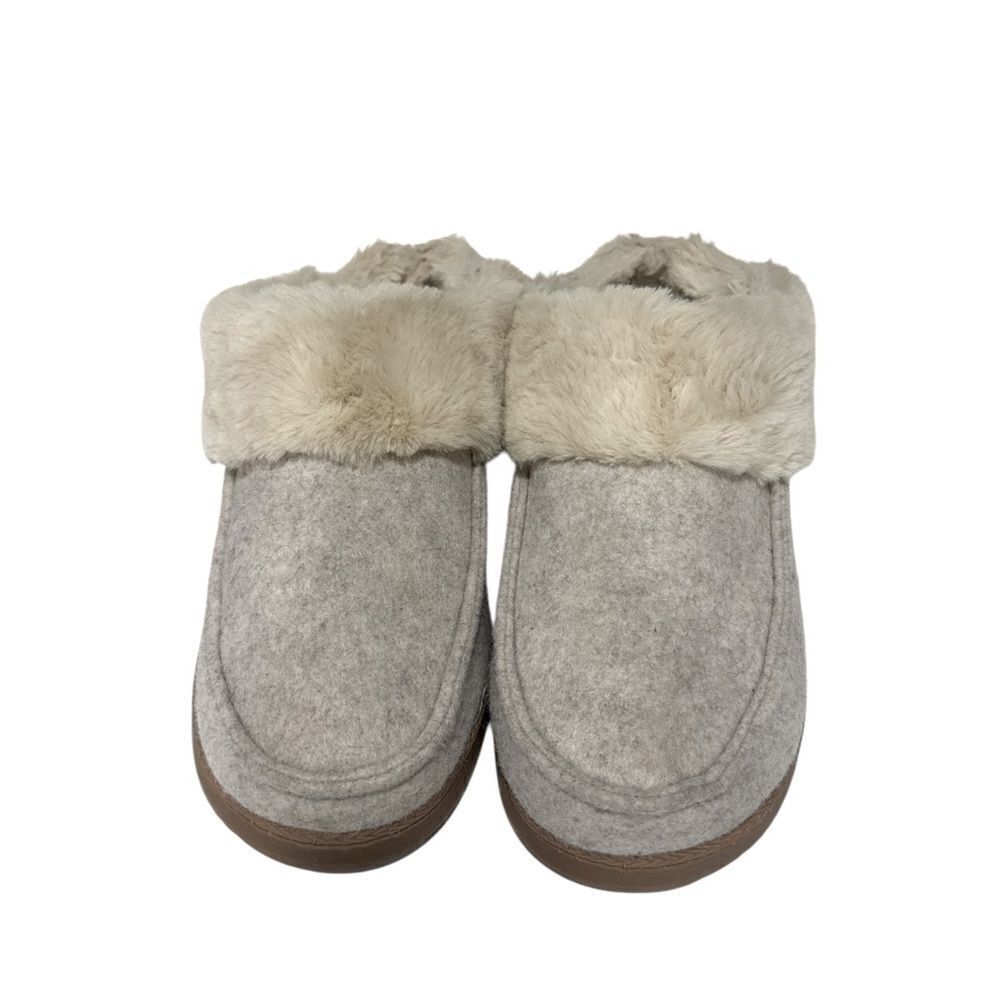 Dearfoams clog Slippers EUC